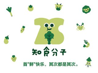 “知食分子”品牌设计